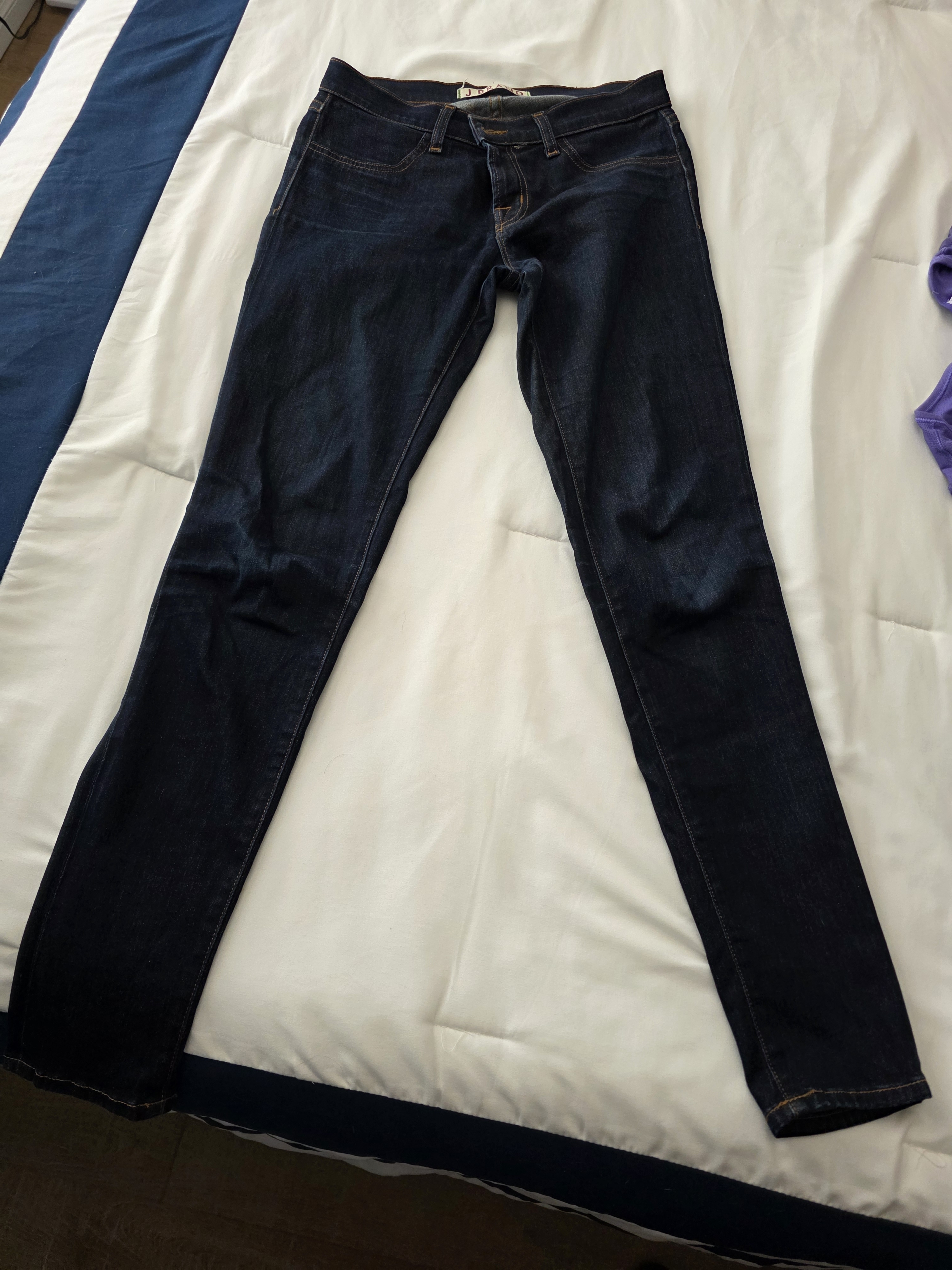 J Brand Dark Indigo Skinny Jeans